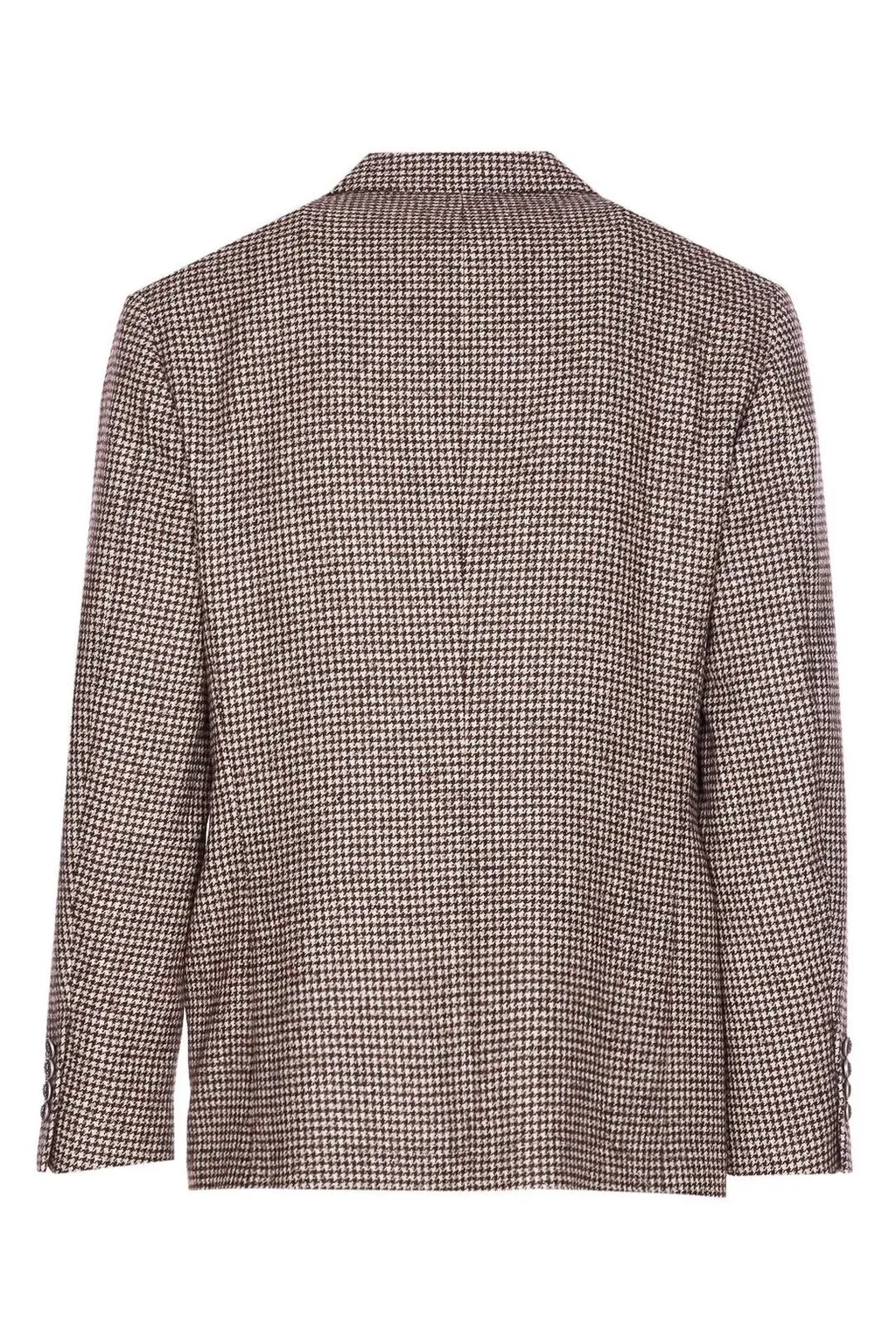 Brunello Cucinelli Houndstooth Single Breasted Blazer