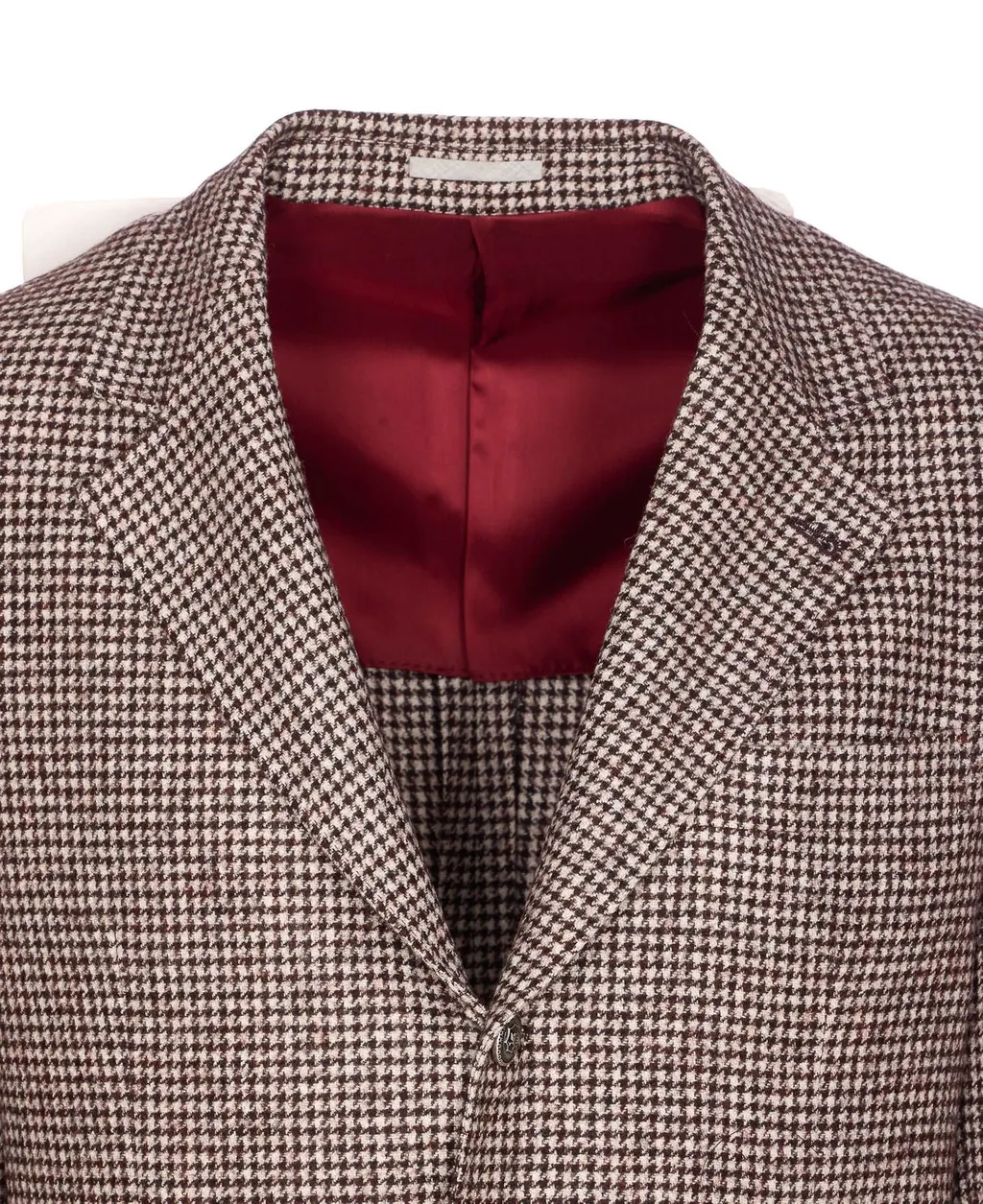 Brunello Cucinelli Houndstooth Single Breasted Blazer