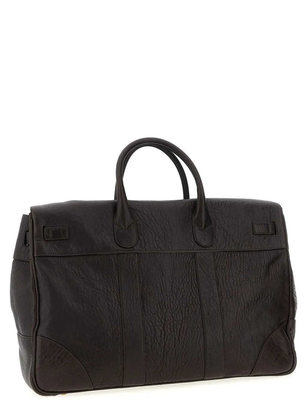 Brunello Cucinelli Country Embossed Duffel Bag