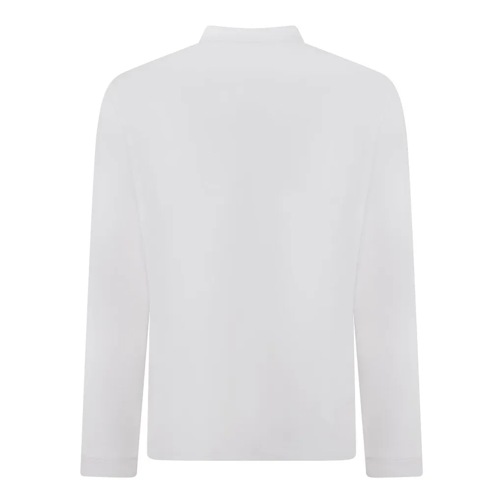 Brunello Cucinelli Long-Sleeved Crewneck Polo Shirt