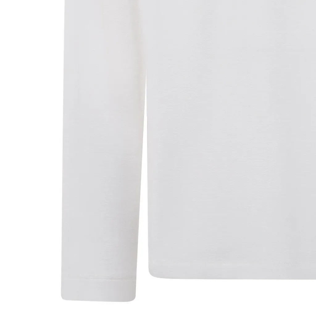 Brunello Cucinelli Long-Sleeved Crewneck Polo Shirt