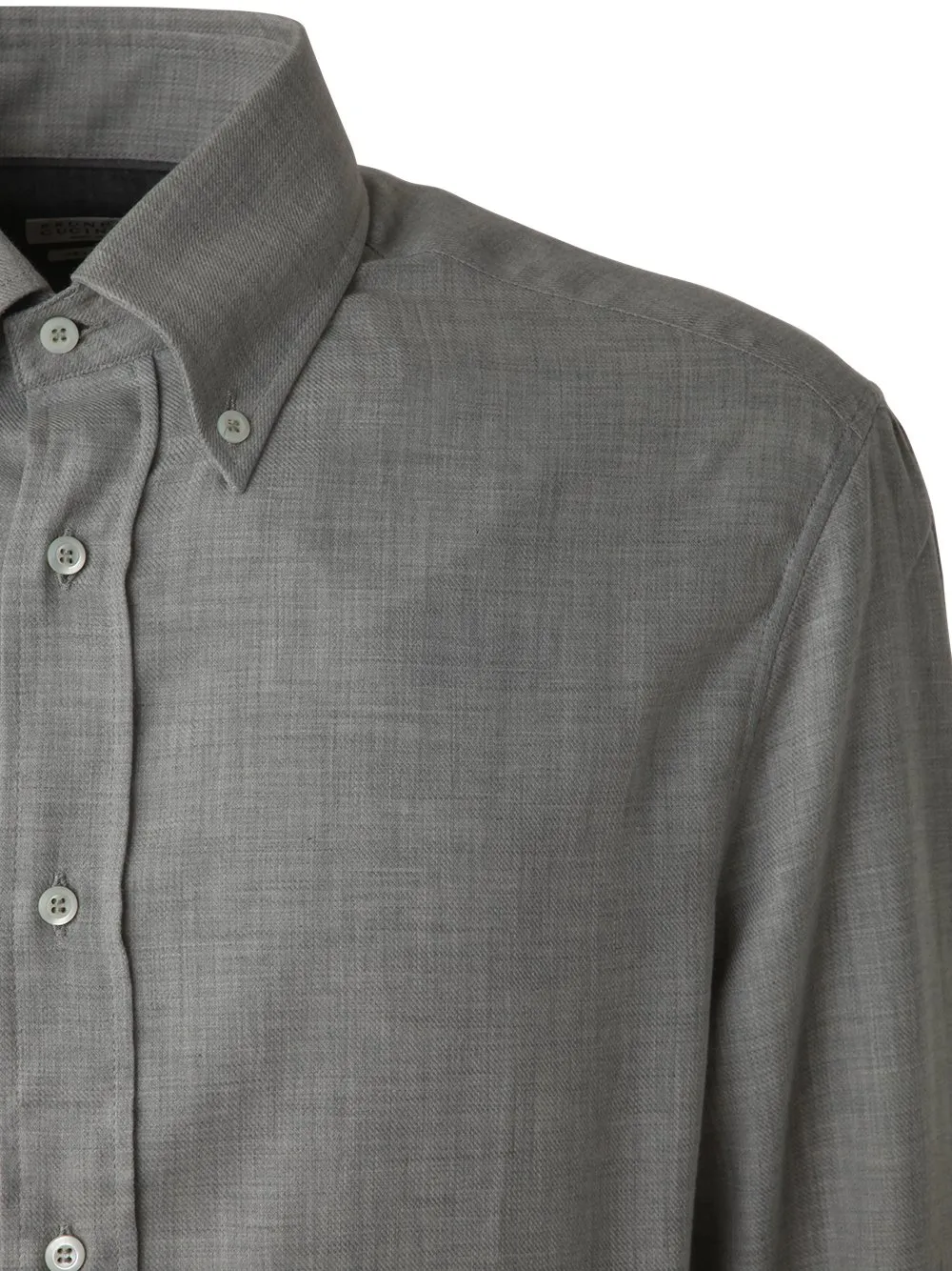 Brunello Cucinelli Long Sleeved Buttoned Shirt