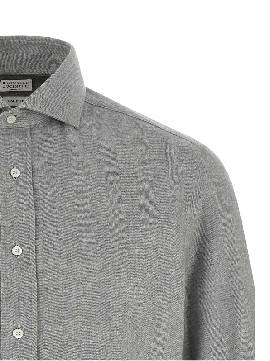 Brunello Cucinelli Long Sleeved Buttoned Shirt