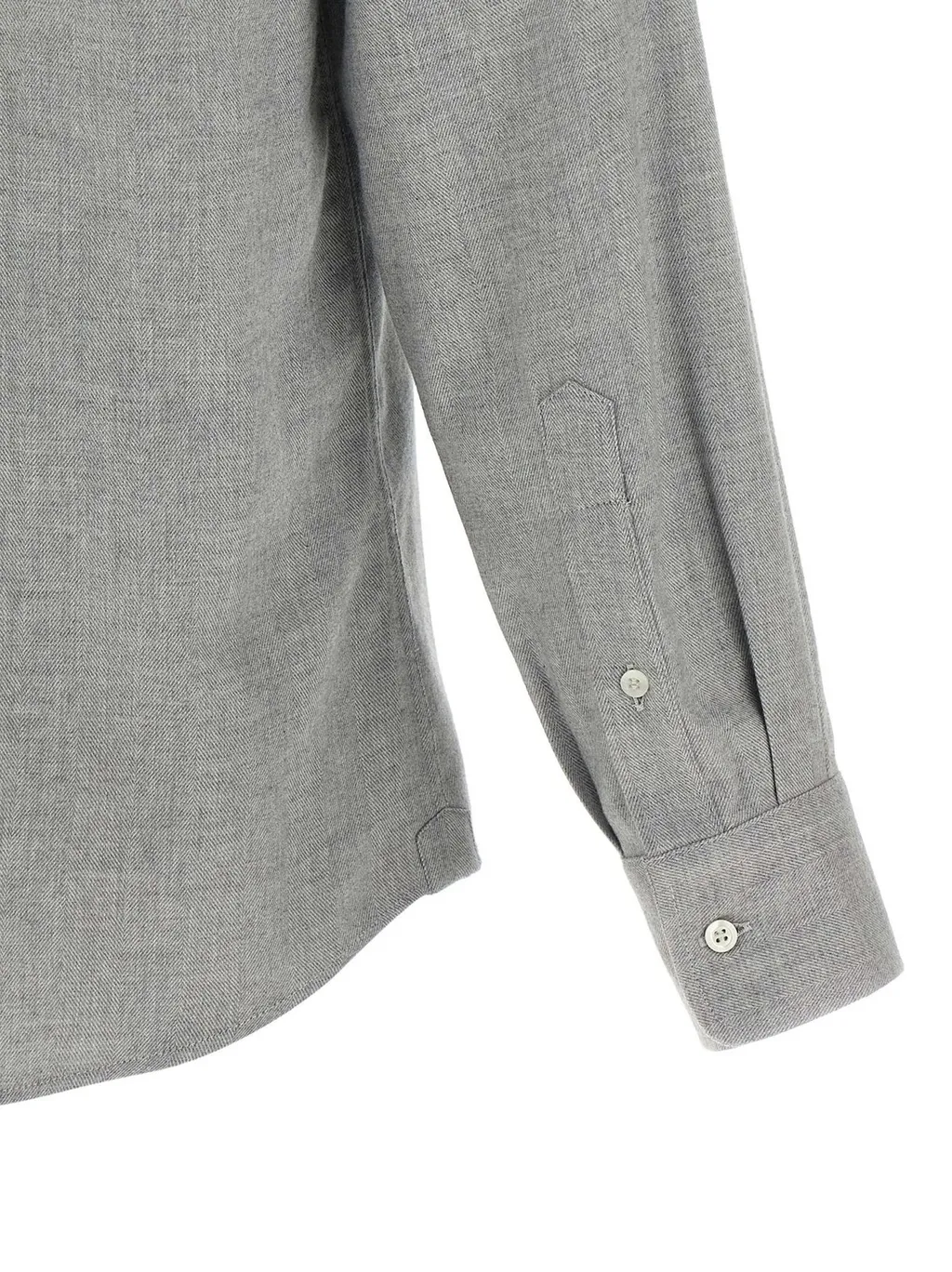 Brunello Cucinelli Long Sleeved Buttoned Shirt