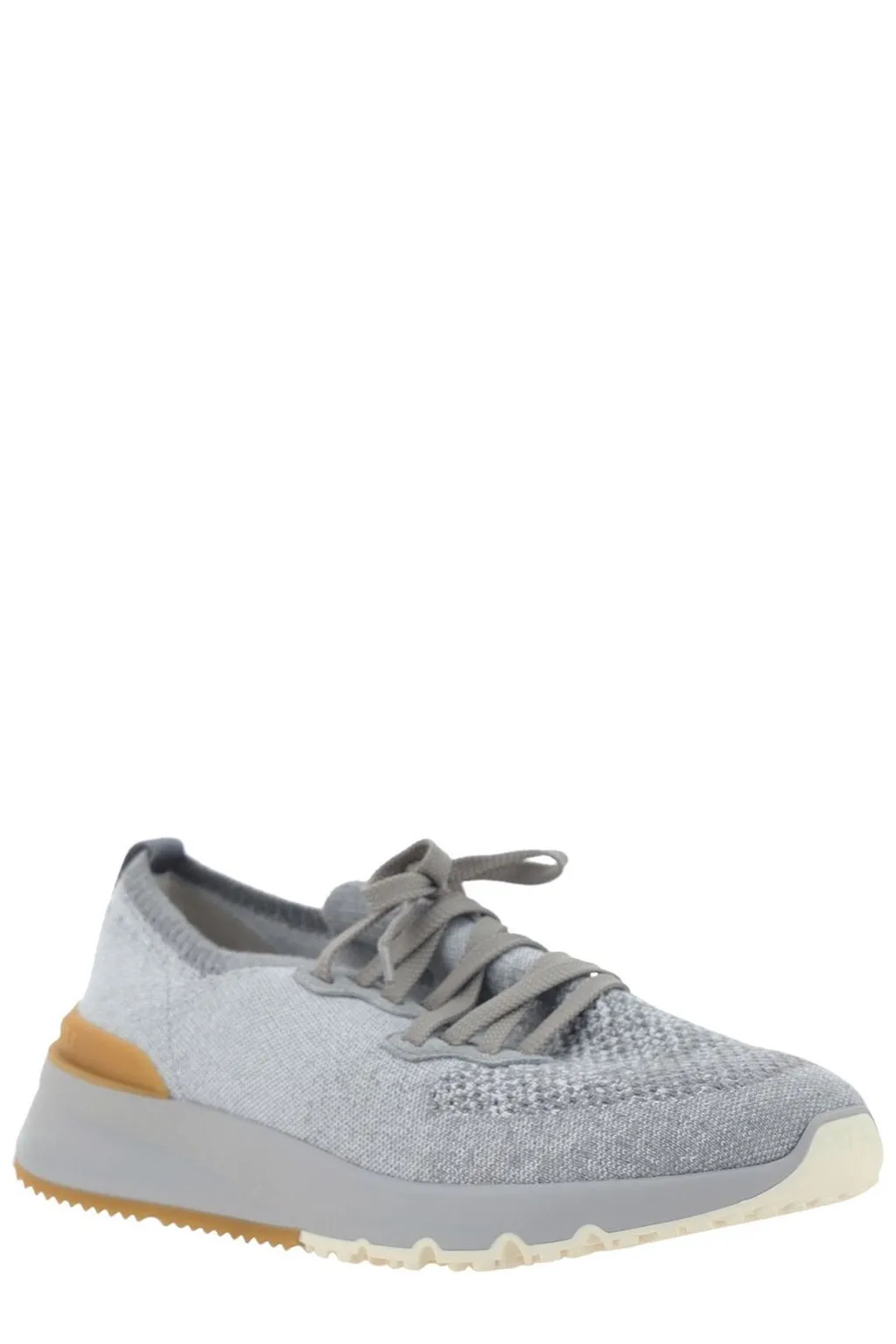 Brunello Cucinelli Knitted Low-Top Sneakers