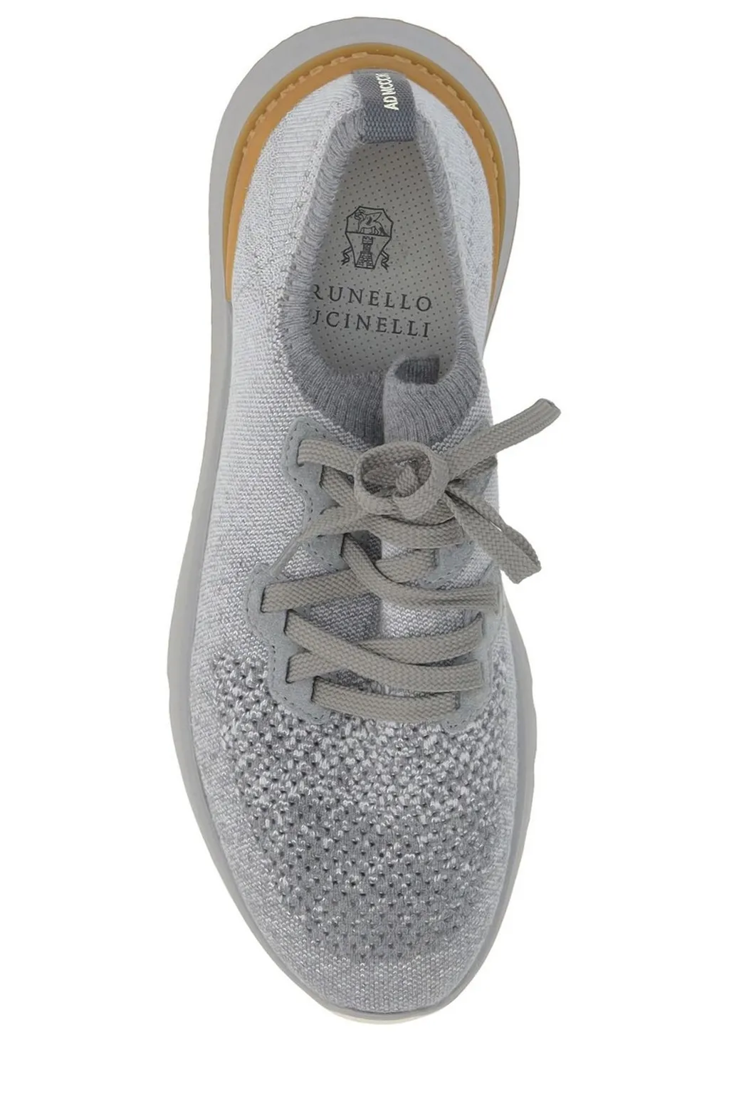 Brunello Cucinelli Knitted Low-Top Sneakers