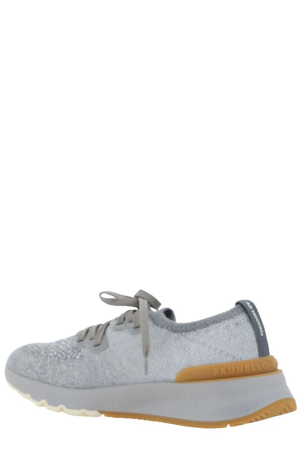 Brunello Cucinelli Knitted Low-Top Sneakers