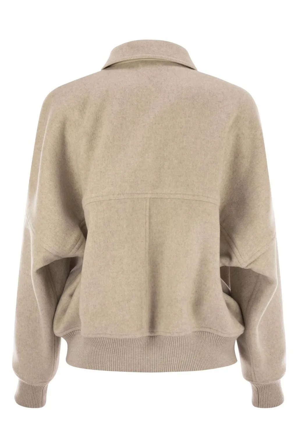 Brunello Cucinelli Zip-Up Bomber Jacket