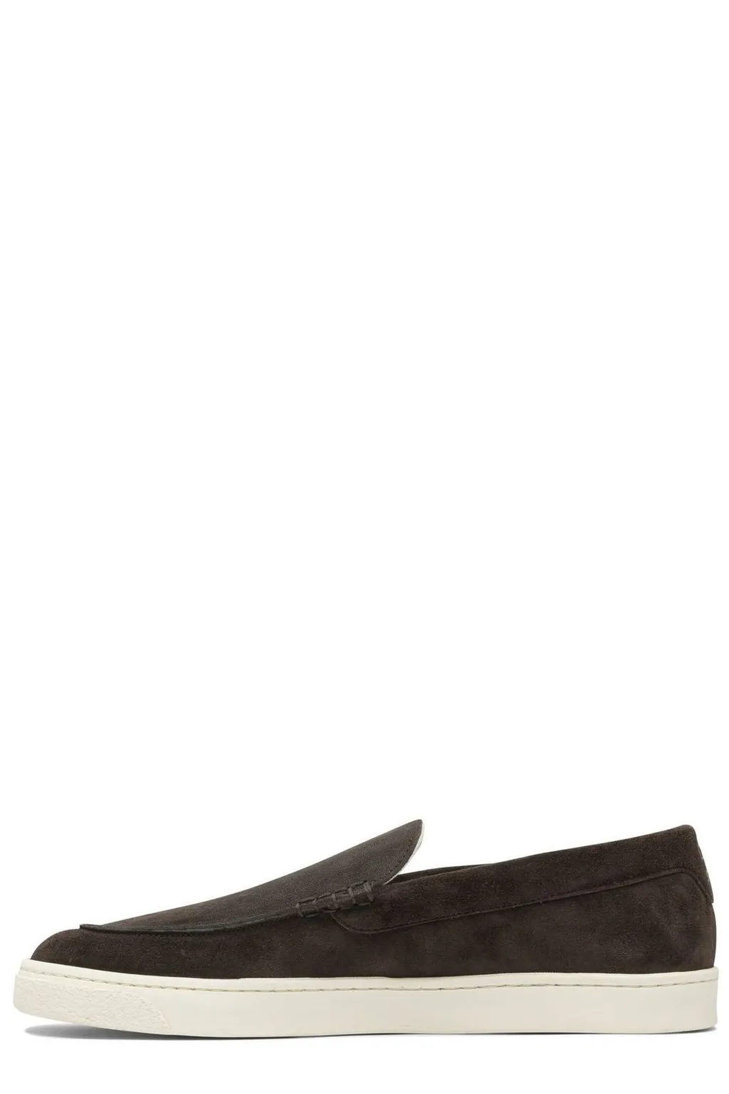 Brunello Cucinelli Round Toe Slip-On Loafers