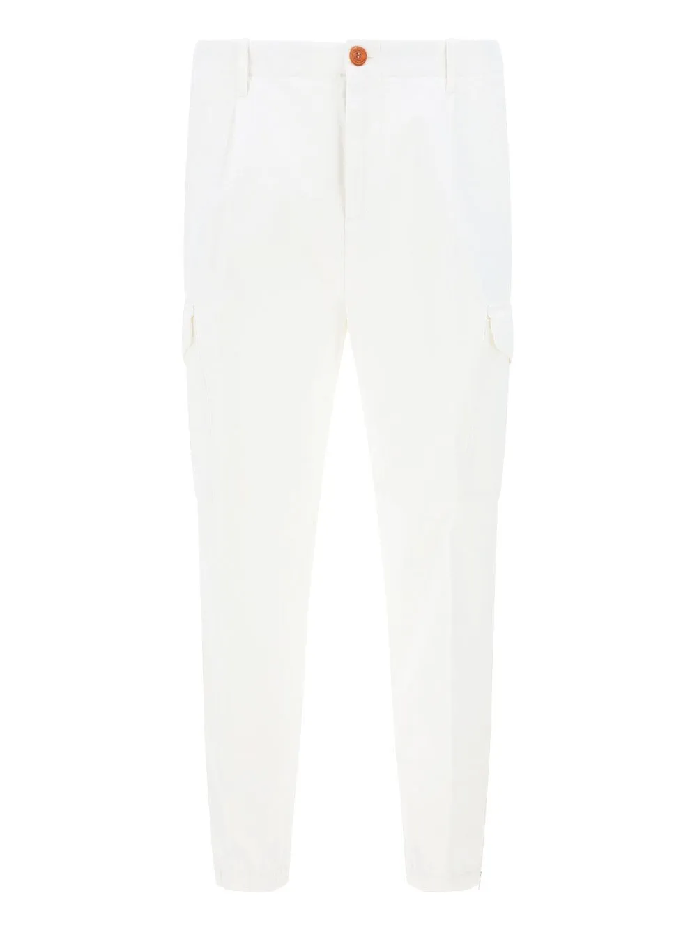 Brunello Cucinelli Pleat Detailed Tapered Cargo Pants
