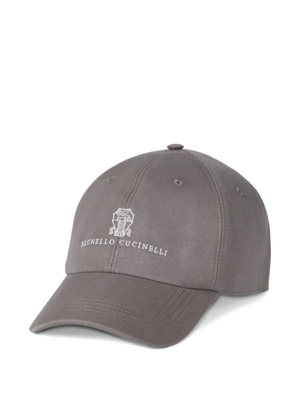 Brunello Cucinelli Logo Embroidered Baseball Hat