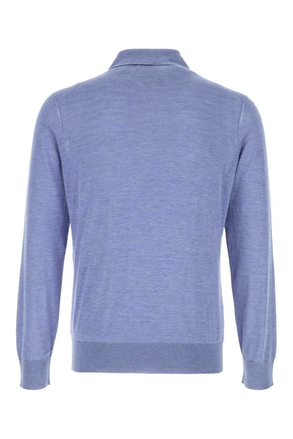 Brunello Cucinelli Long-Sleeved Knitted Polo Shirt