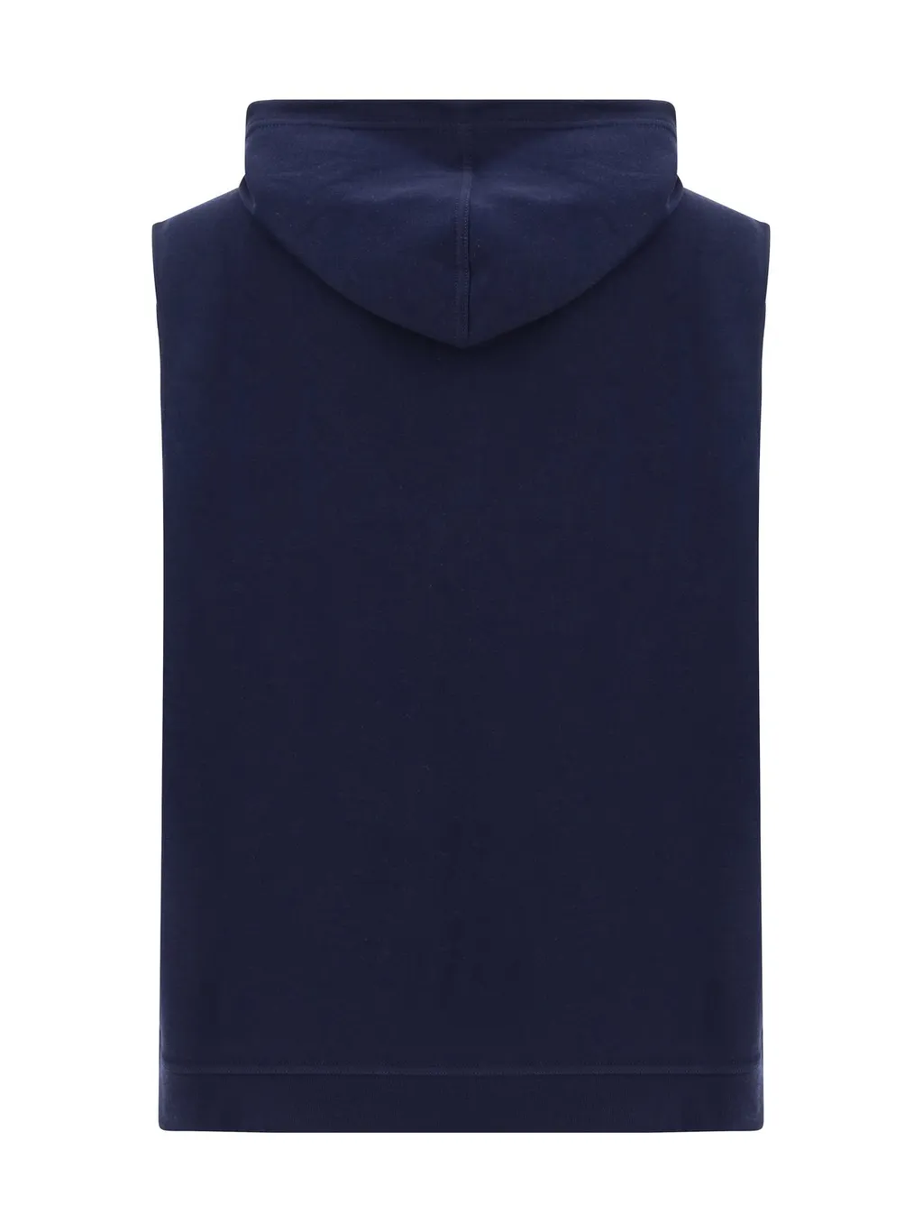Brunello Cucinelli Drawstring Sleeveless Hoodie