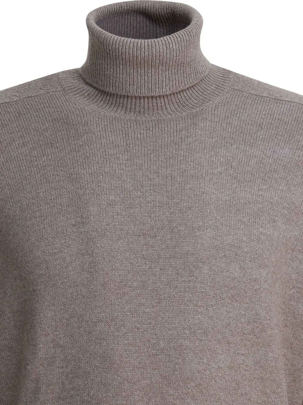 Brunello Cucinelli Turtleneck Ribbed Hem Sweater