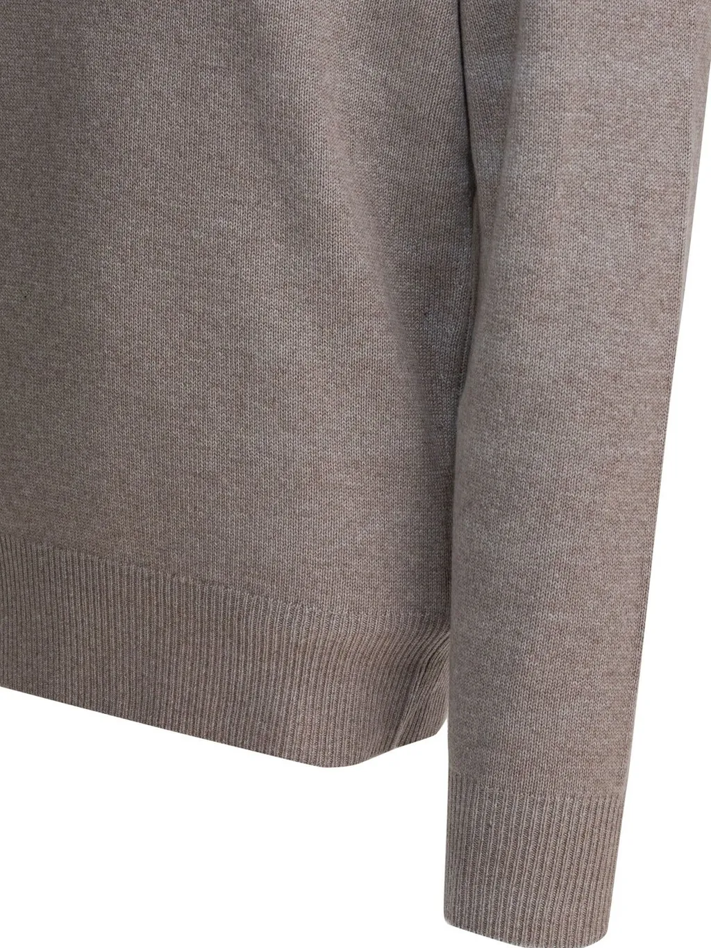 Brunello Cucinelli Turtleneck Ribbed Hem Sweater
