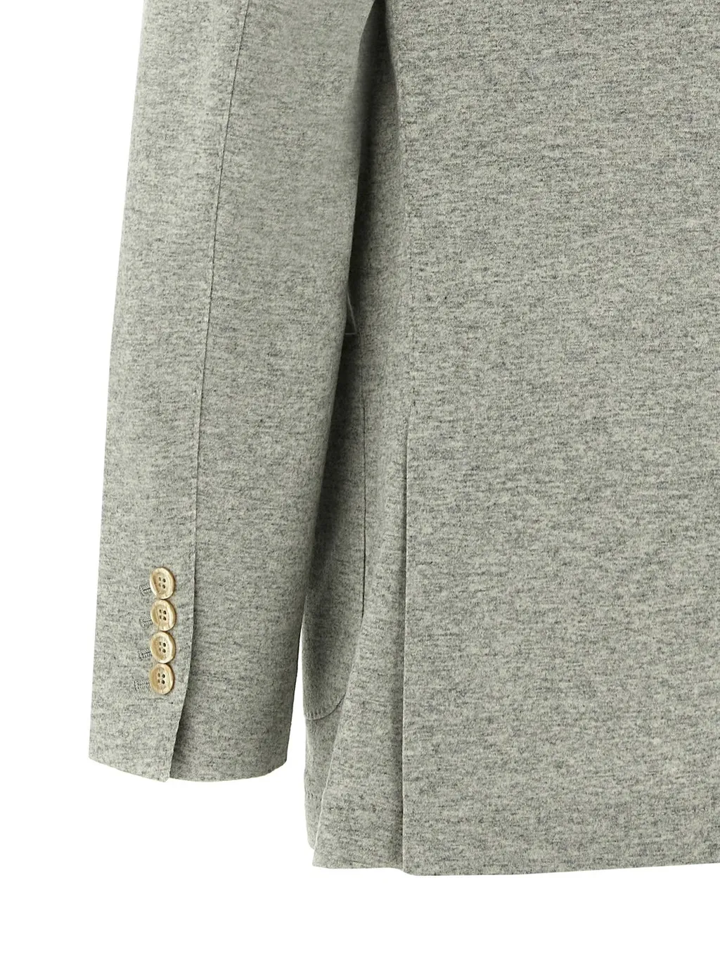 Brunello Cucinelli Single Breasted Jersey Blazer
