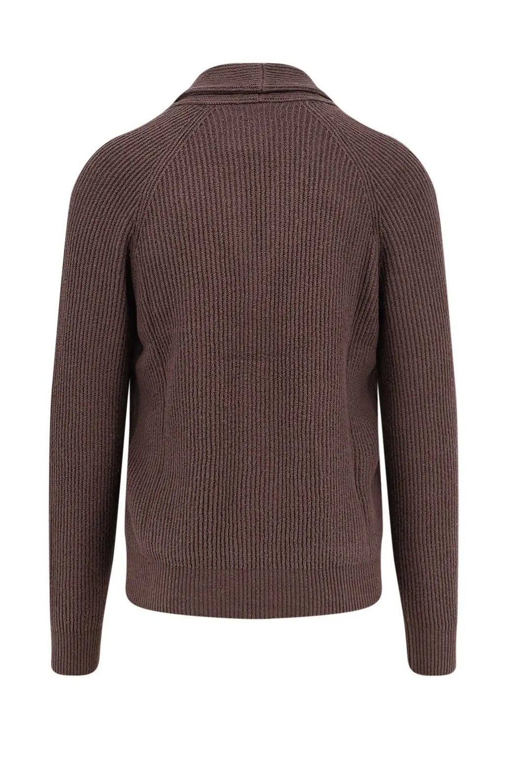 Brunello Cucinelli Long-Sleeved Ribbed Cardigan