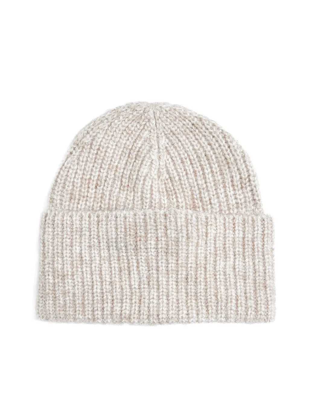 Brunello Cucinelli MÉLange Turn-Up Brim Ribbed-Knit Beanie