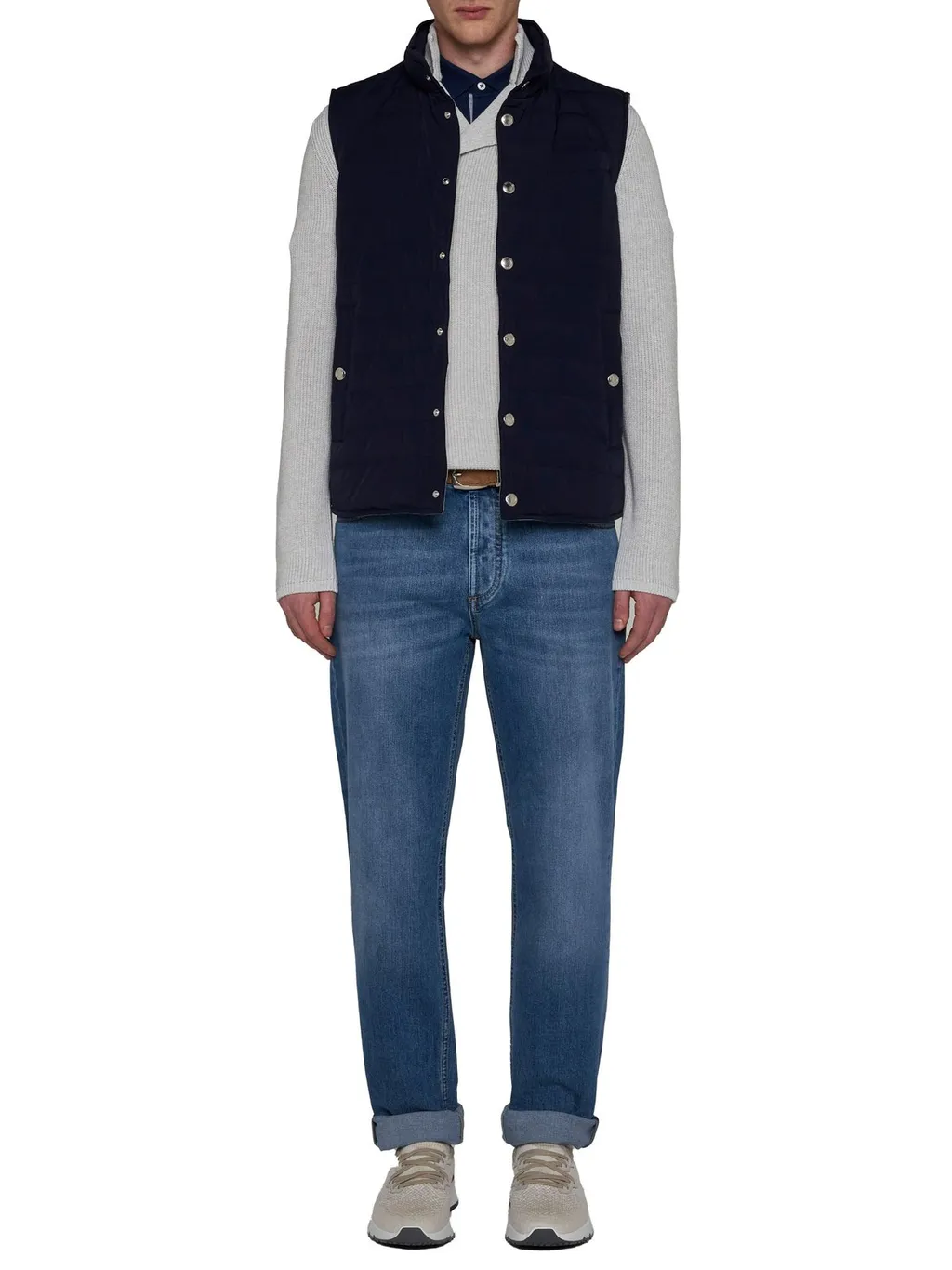 Brunello Cucinelli Mid-Rise Straight-Leg Jeans
