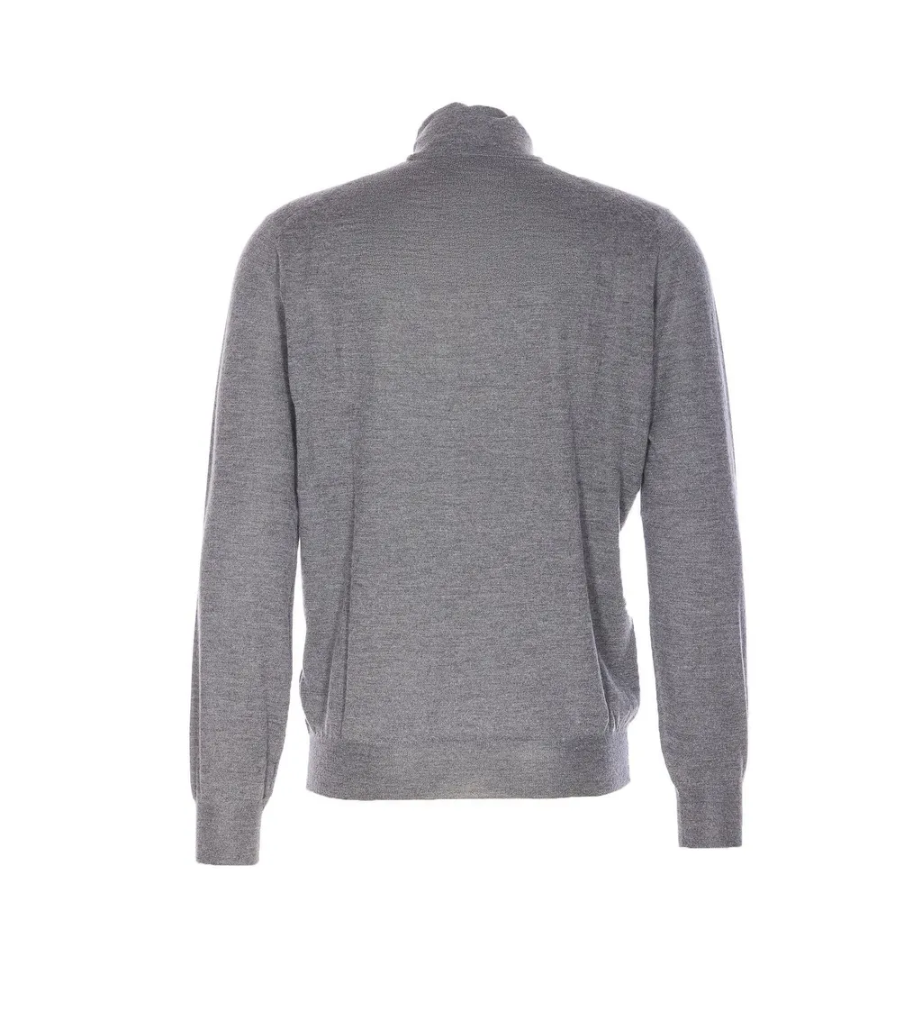 Brunello Cucinelli Roll-Neck Long Sleeved Top