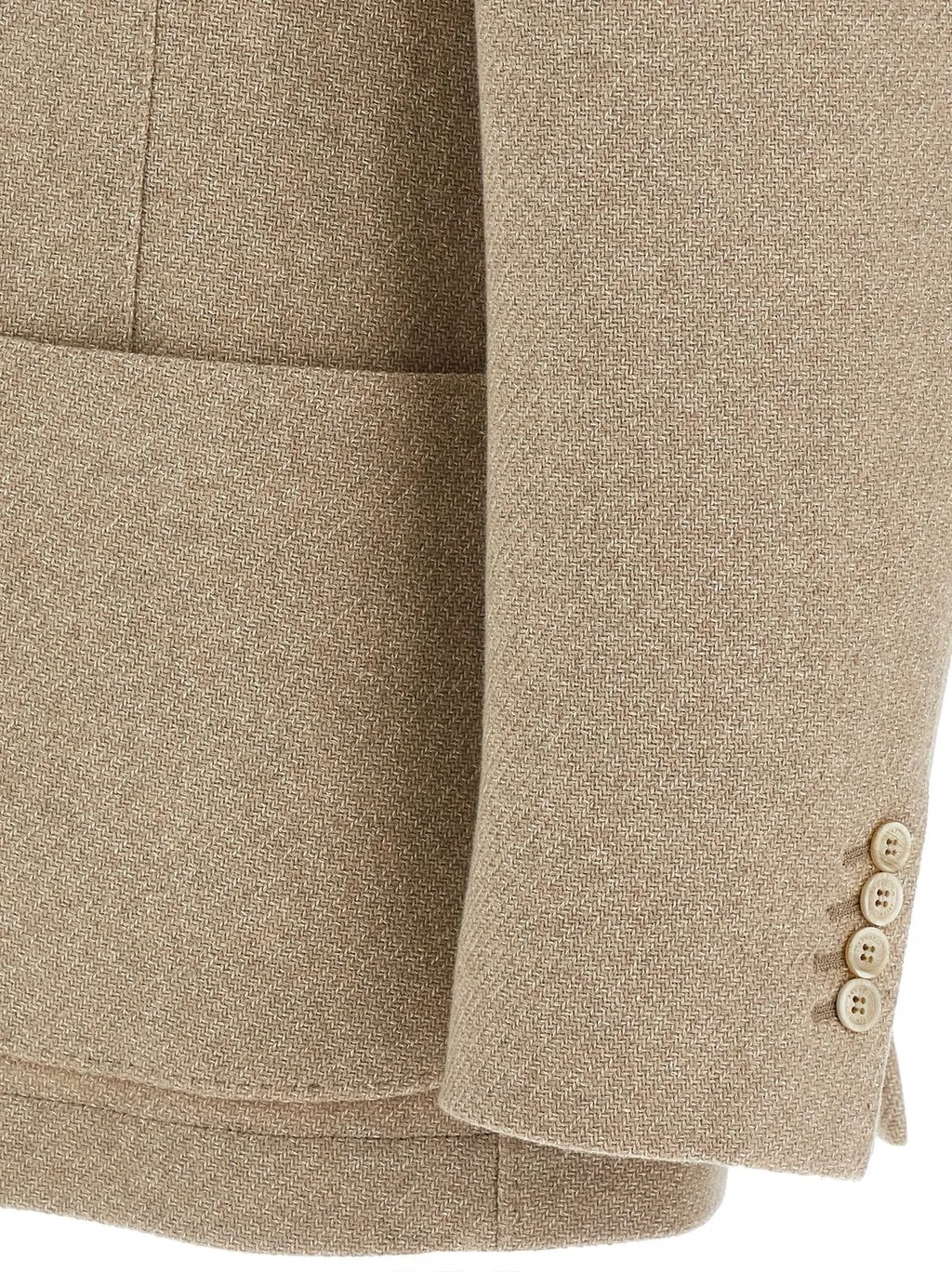 Brunello Cucinelli Chiné Diagonal Outerwear Blazer