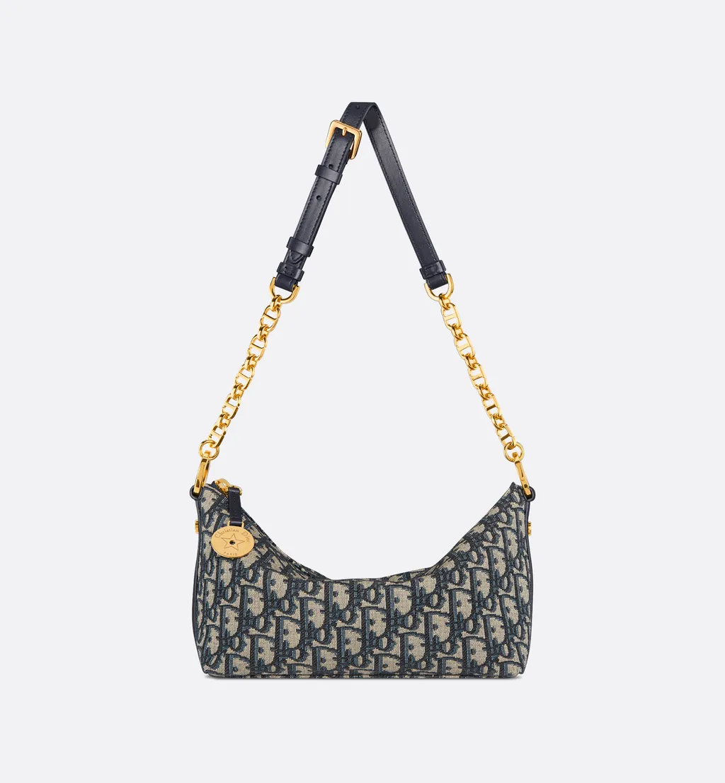 Diorstar Hobo Bag With Chain