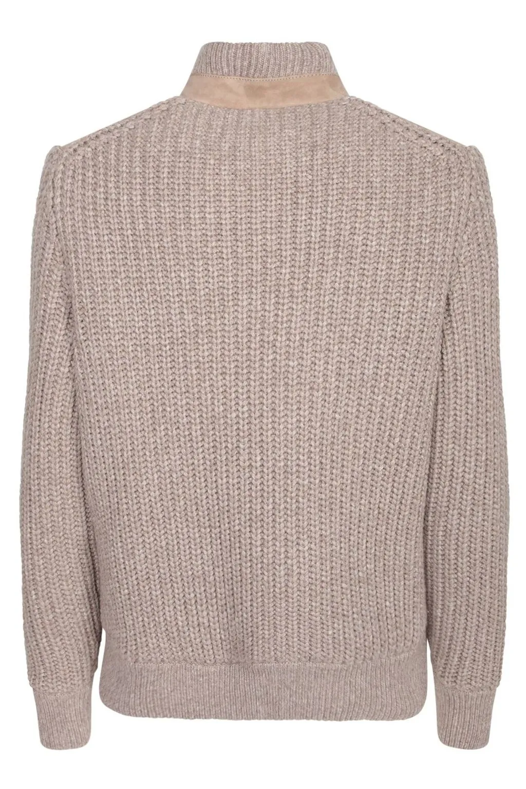 Brunello Cucinelli Panelled Bomber Jacket