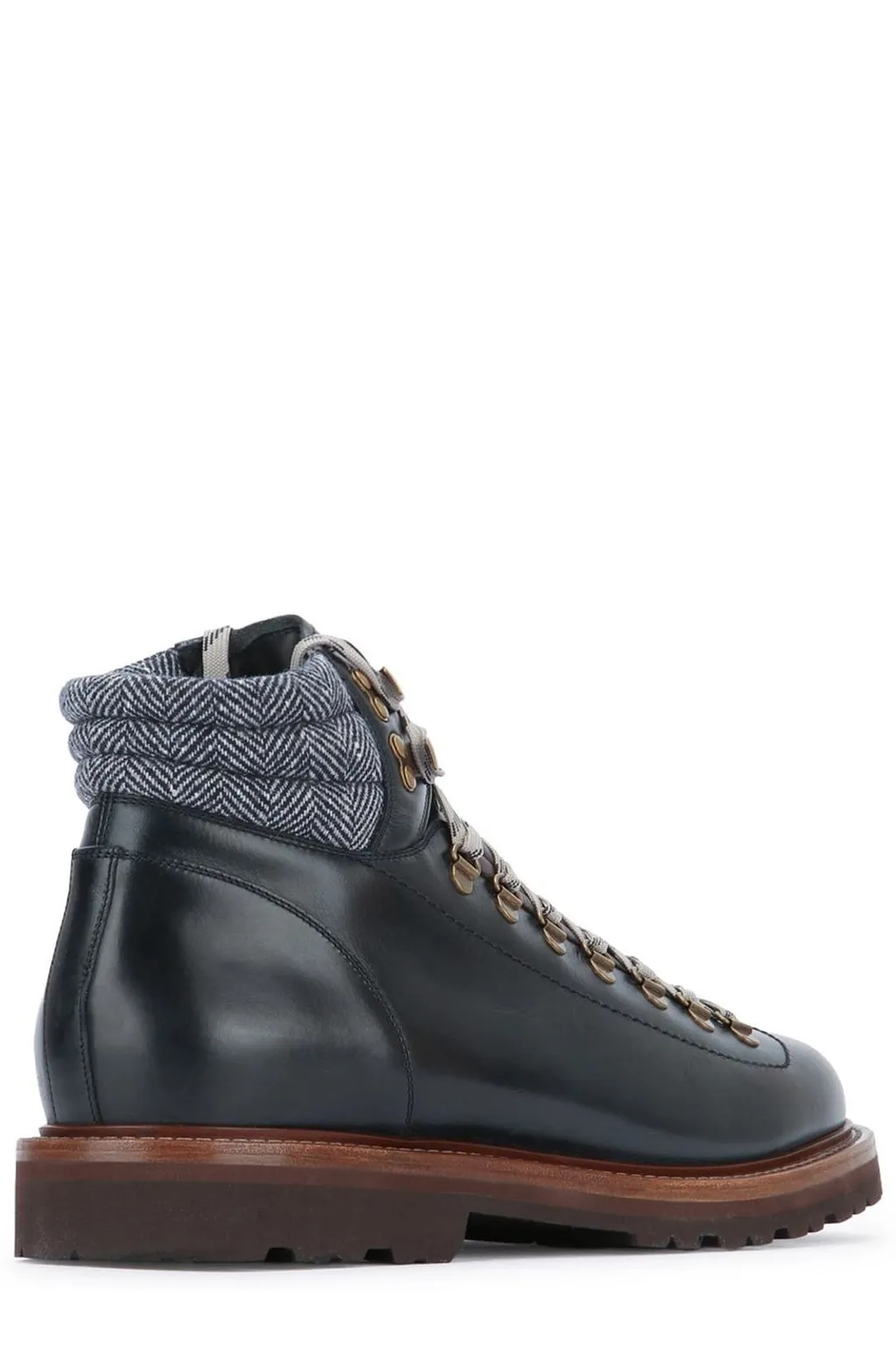 Brunello Cucinelli Lace-Up Ankle Boots