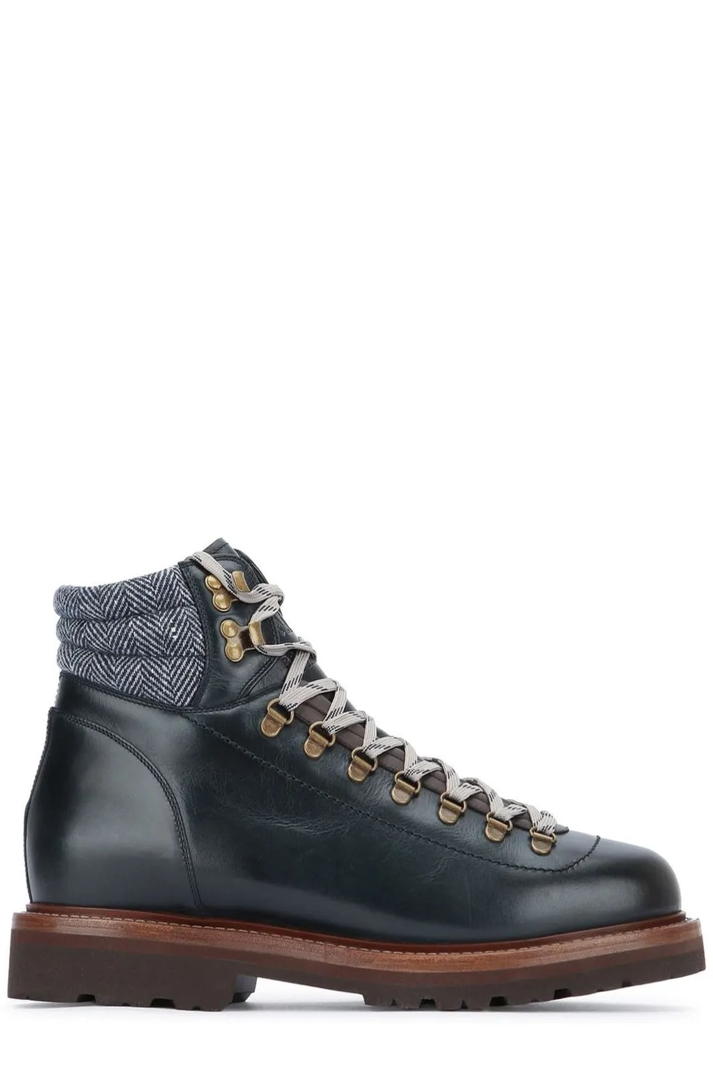 Brunello Cucinelli Lace-Up Ankle Boots