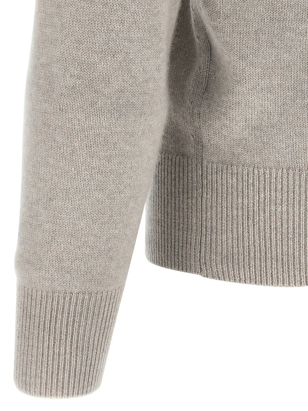 Brunello Cucinelli Long-Sleeved Knitted Polo Shirt