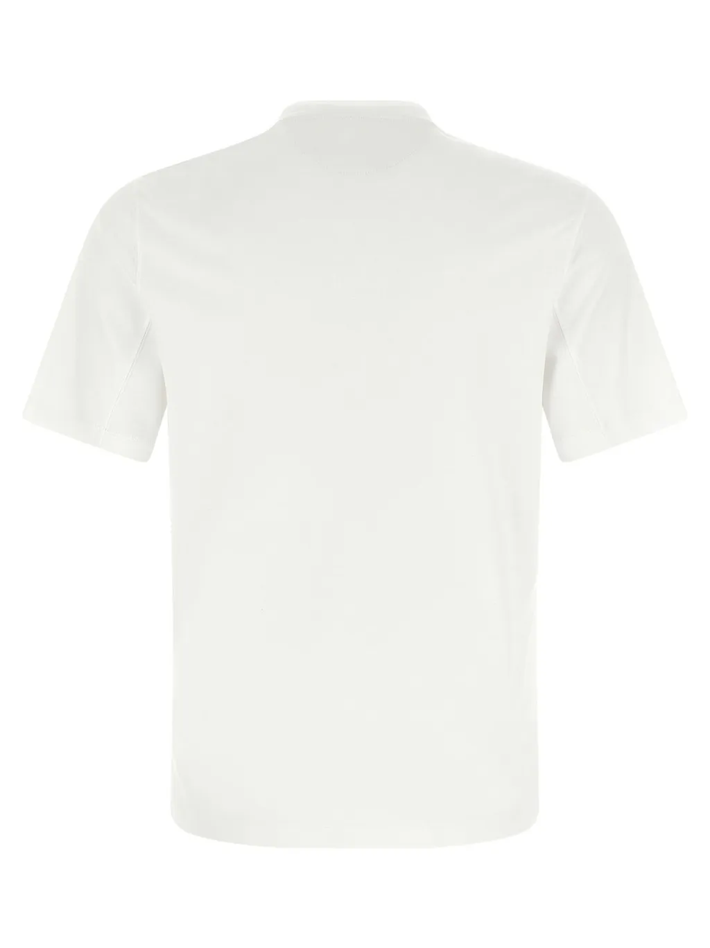 Brunello Cucinelli Logo Printed Crewneck T-Shirt