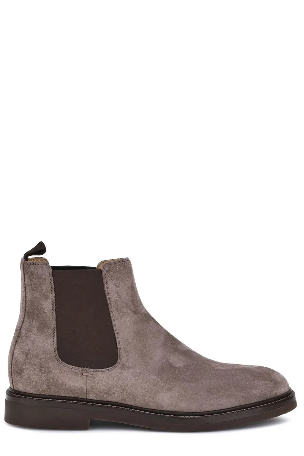 Brunello Cucinelli Chelsea Almond Toe Boots