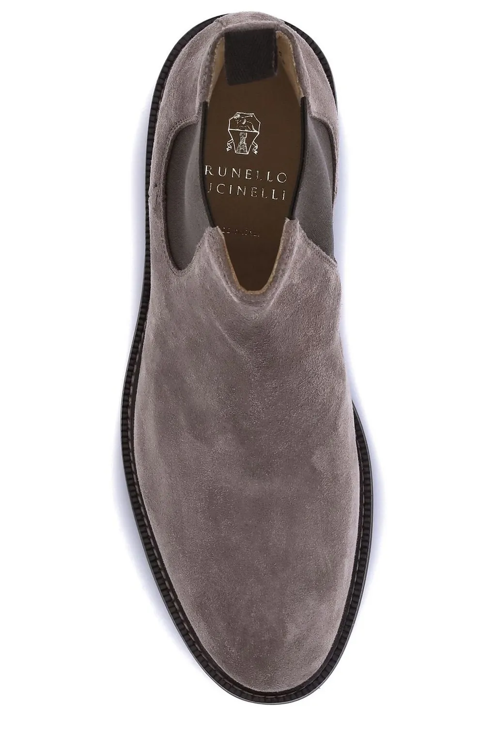 Brunello Cucinelli Chelsea Almond Toe Boots