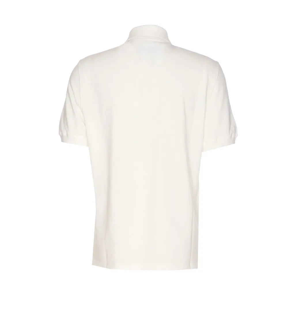 Brunello Cucinelli Logo Detailed Short Sleeved Polo Shirt