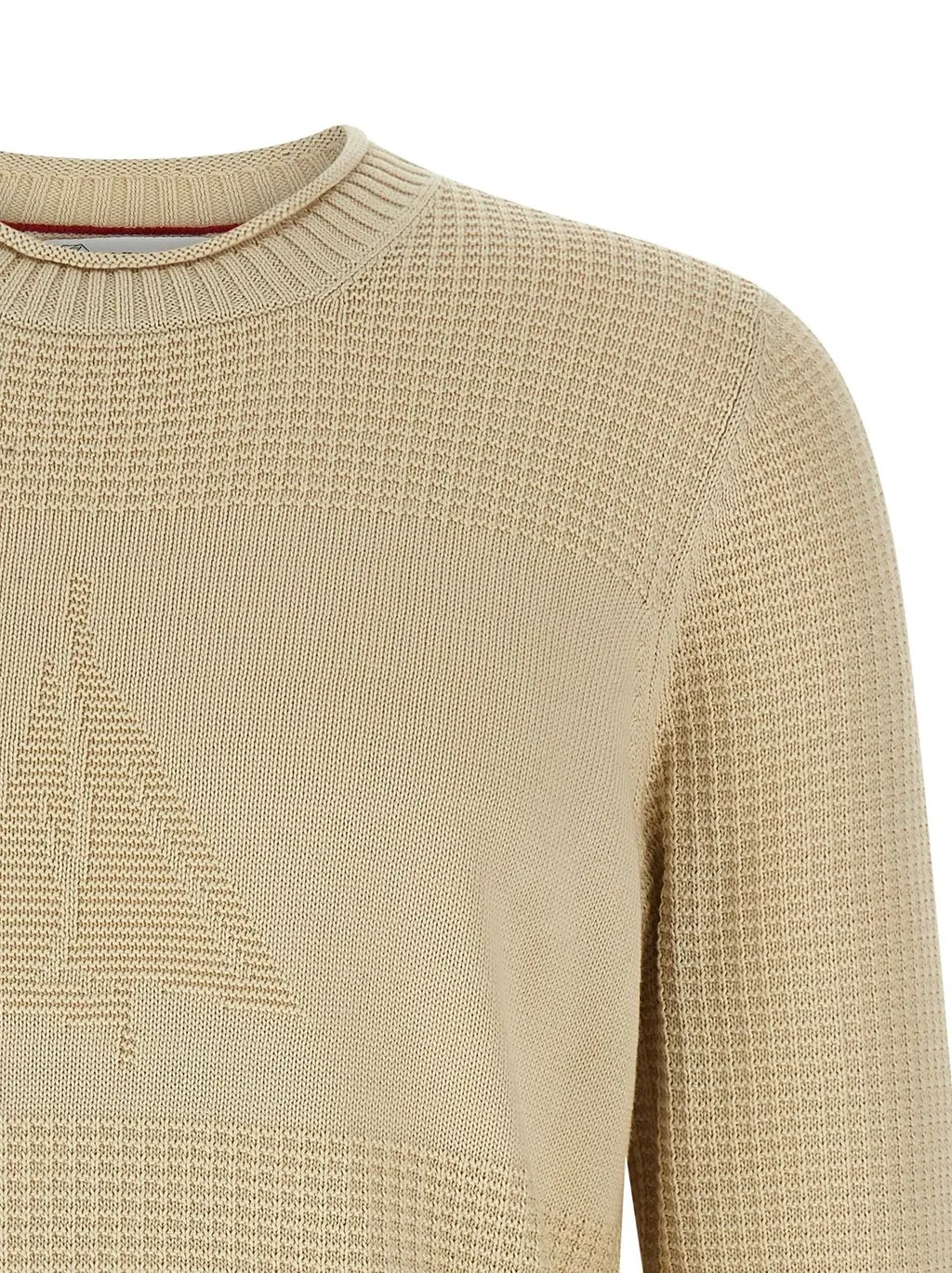 Brunello Cucinelli Long Sleeved Straight Hem Jumper