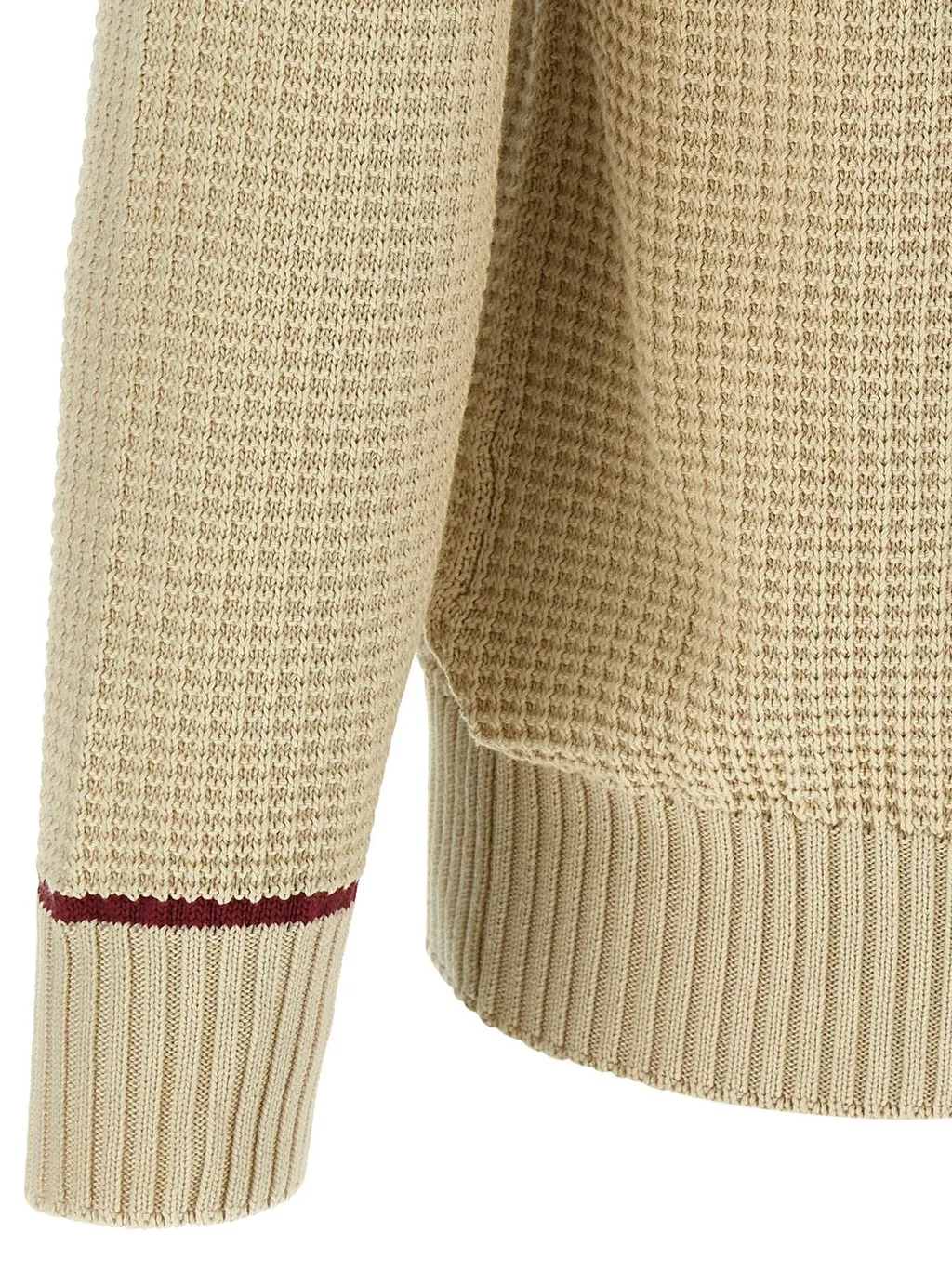 Brunello Cucinelli Long Sleeved Straight Hem Jumper