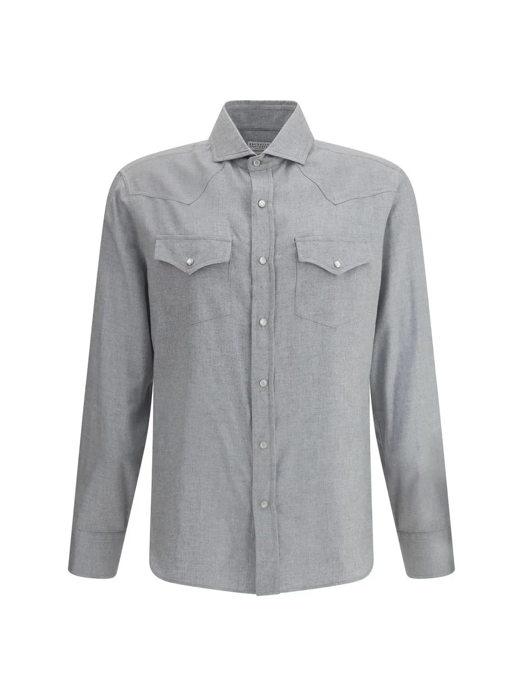 Brunello Cucinelli Buttoned Long Sleeved Shirt