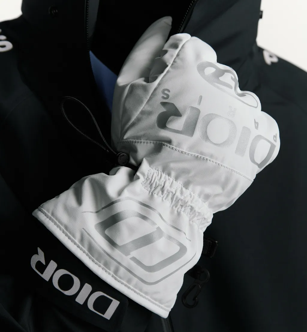 Dior And Descente Ski Gloves