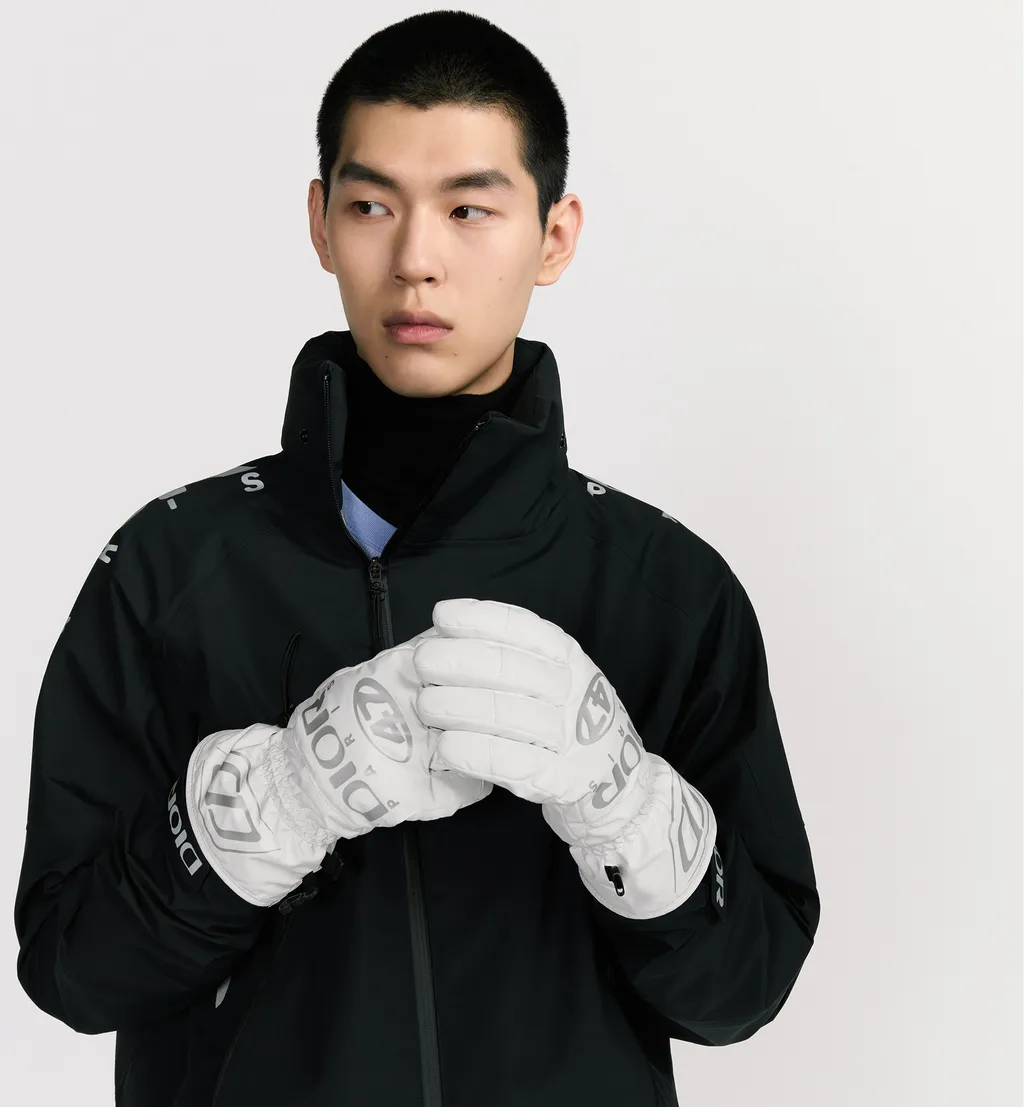 Dior And Descente Ski Gloves