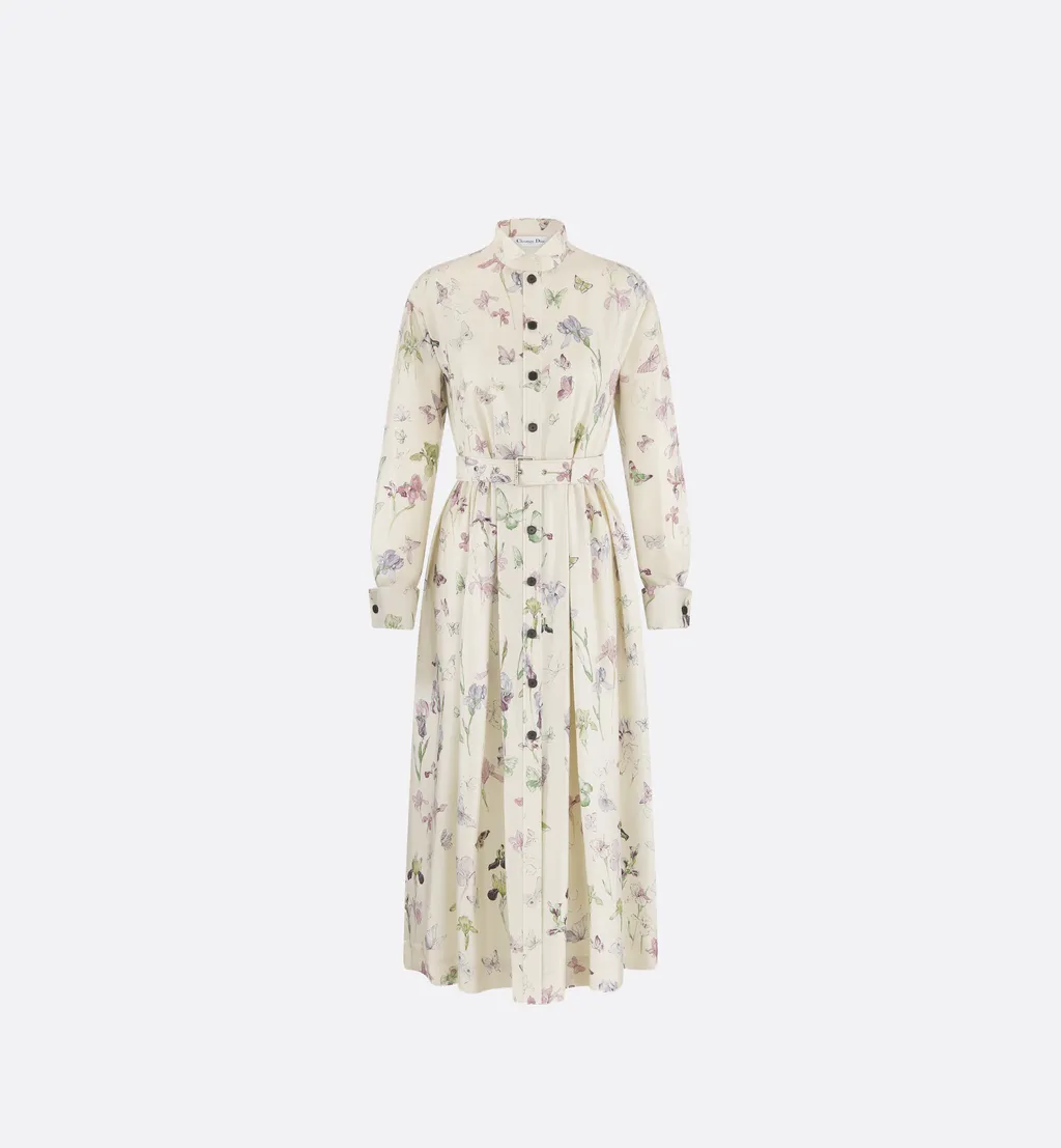 Mid-Length Belted Shirtdress