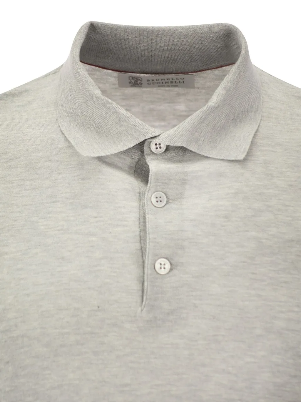 Brunello Cucinelli Short-Sleeved Knitted Polo Shirt