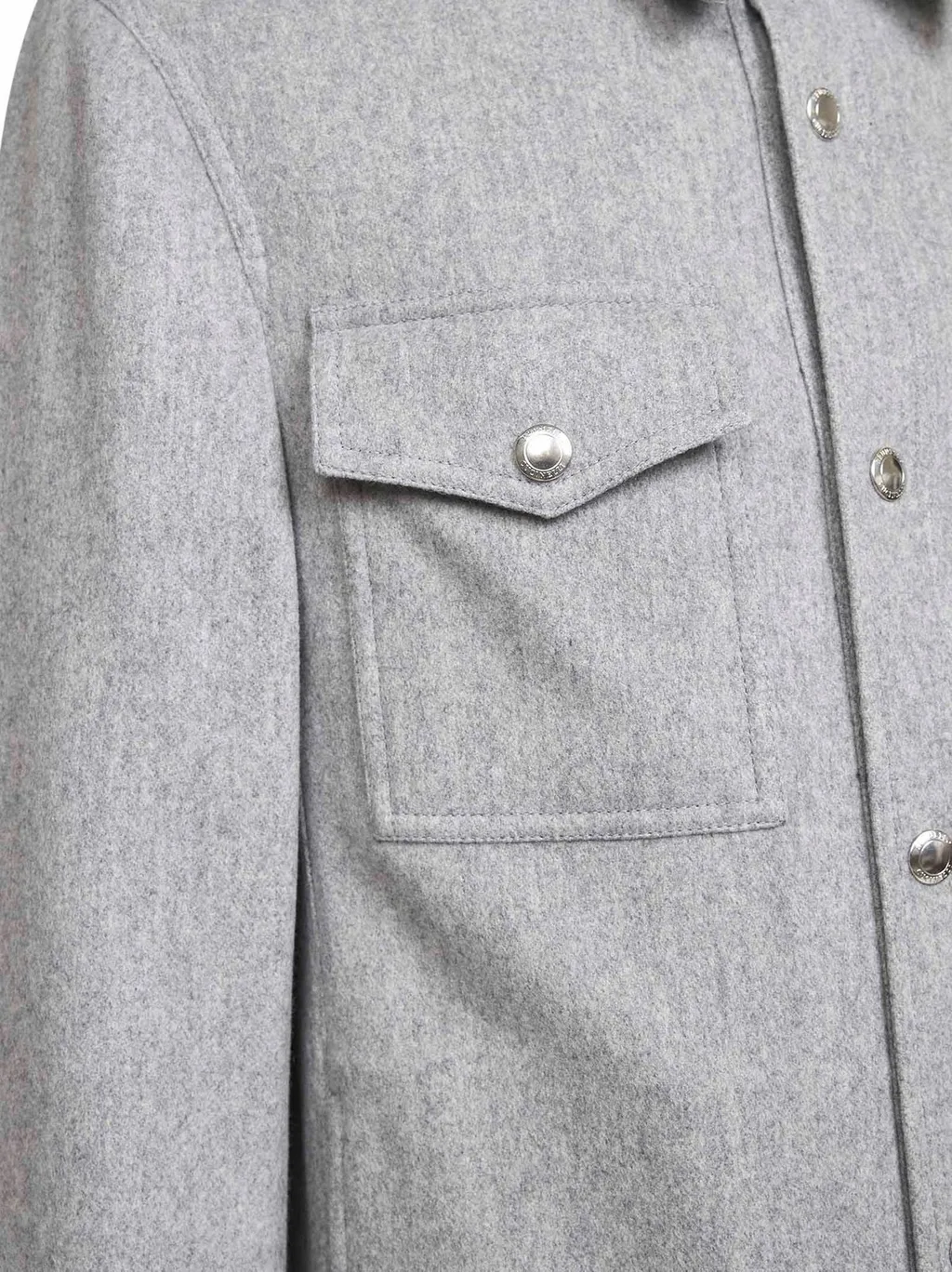 Brunello Cucinelli Long Sleeved Shirt Jacket