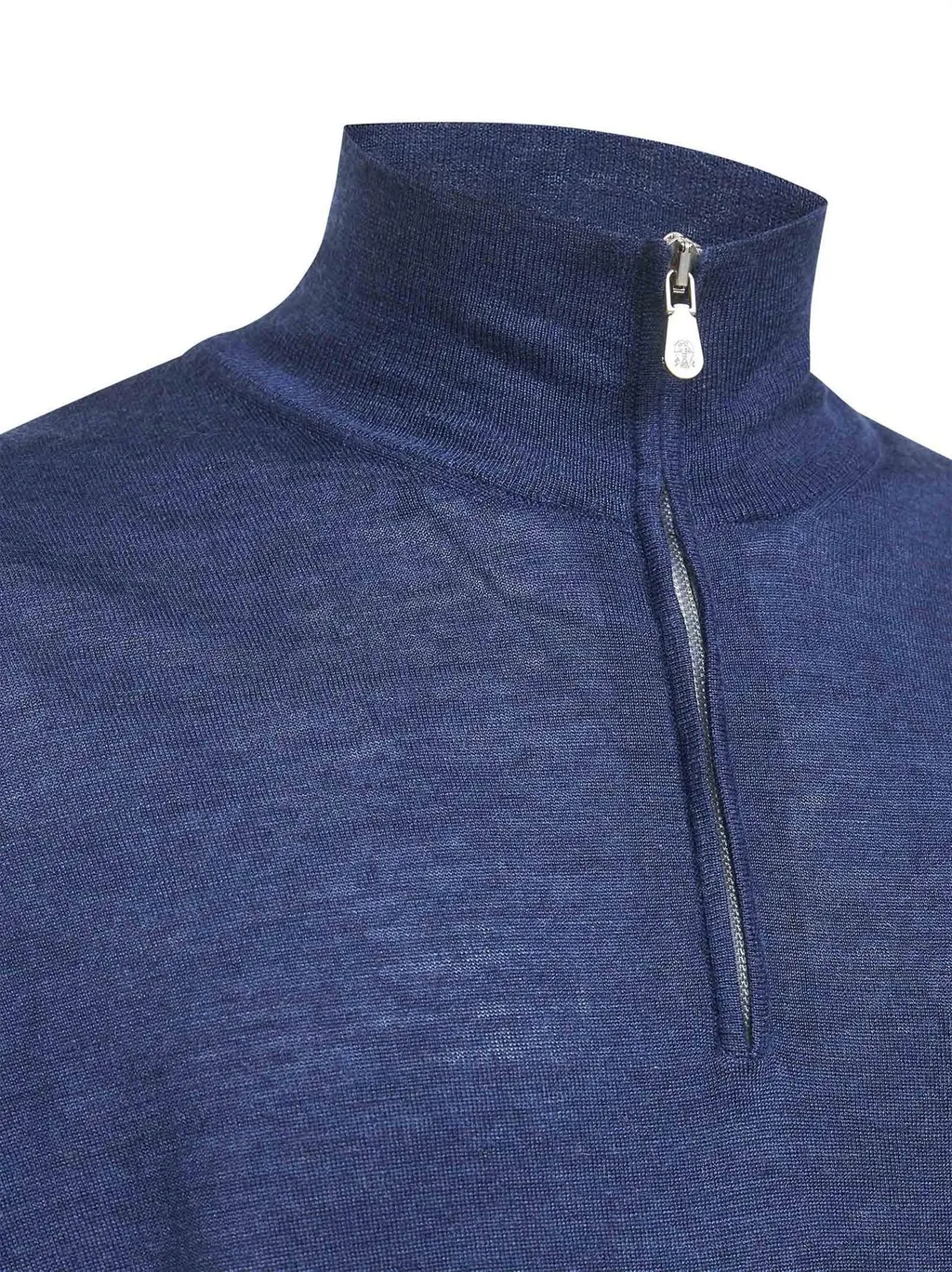 Brunello Cucinelli High Neck Zip-Up Jumper