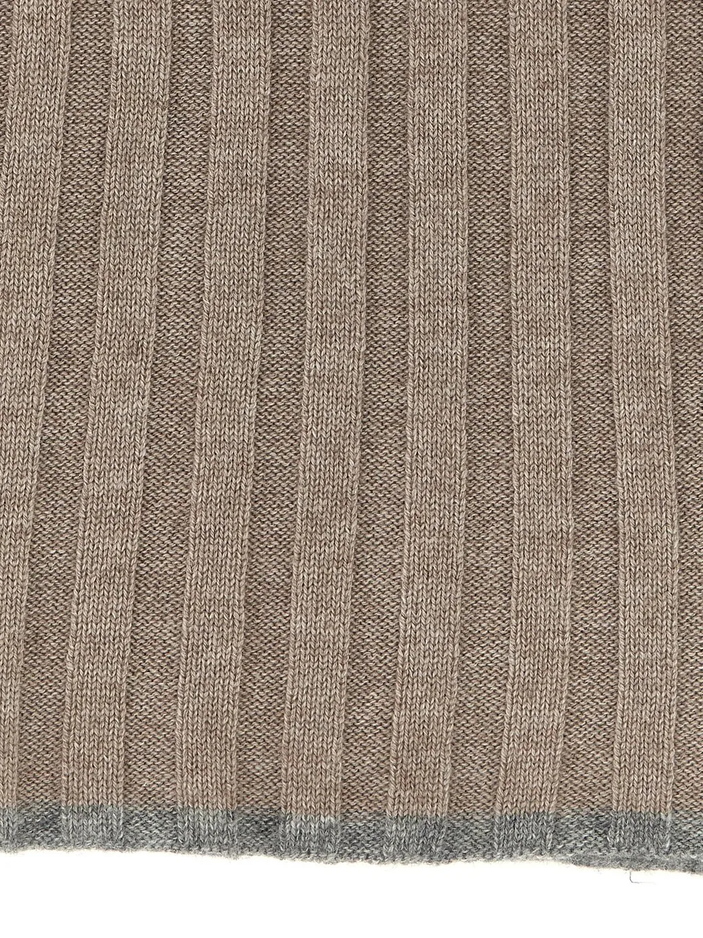 Brunello Cucinelli Ribbed Knitted Scarf