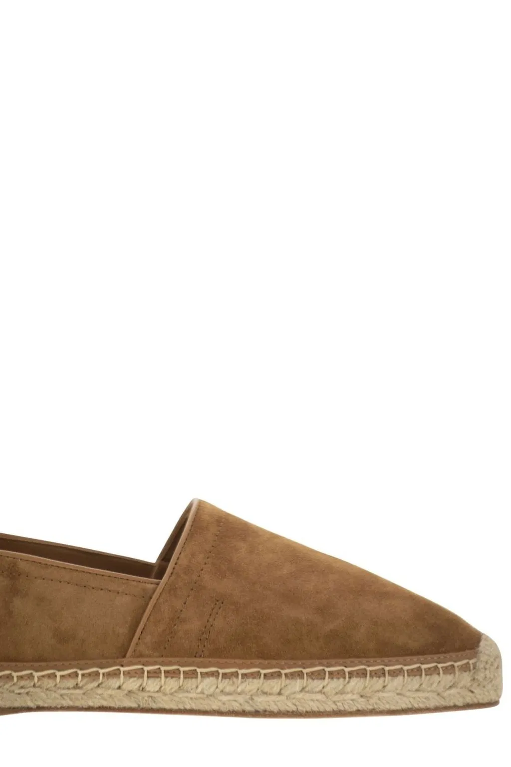Brunello Cucinelli Logo Printed Slip-On Espadrilles