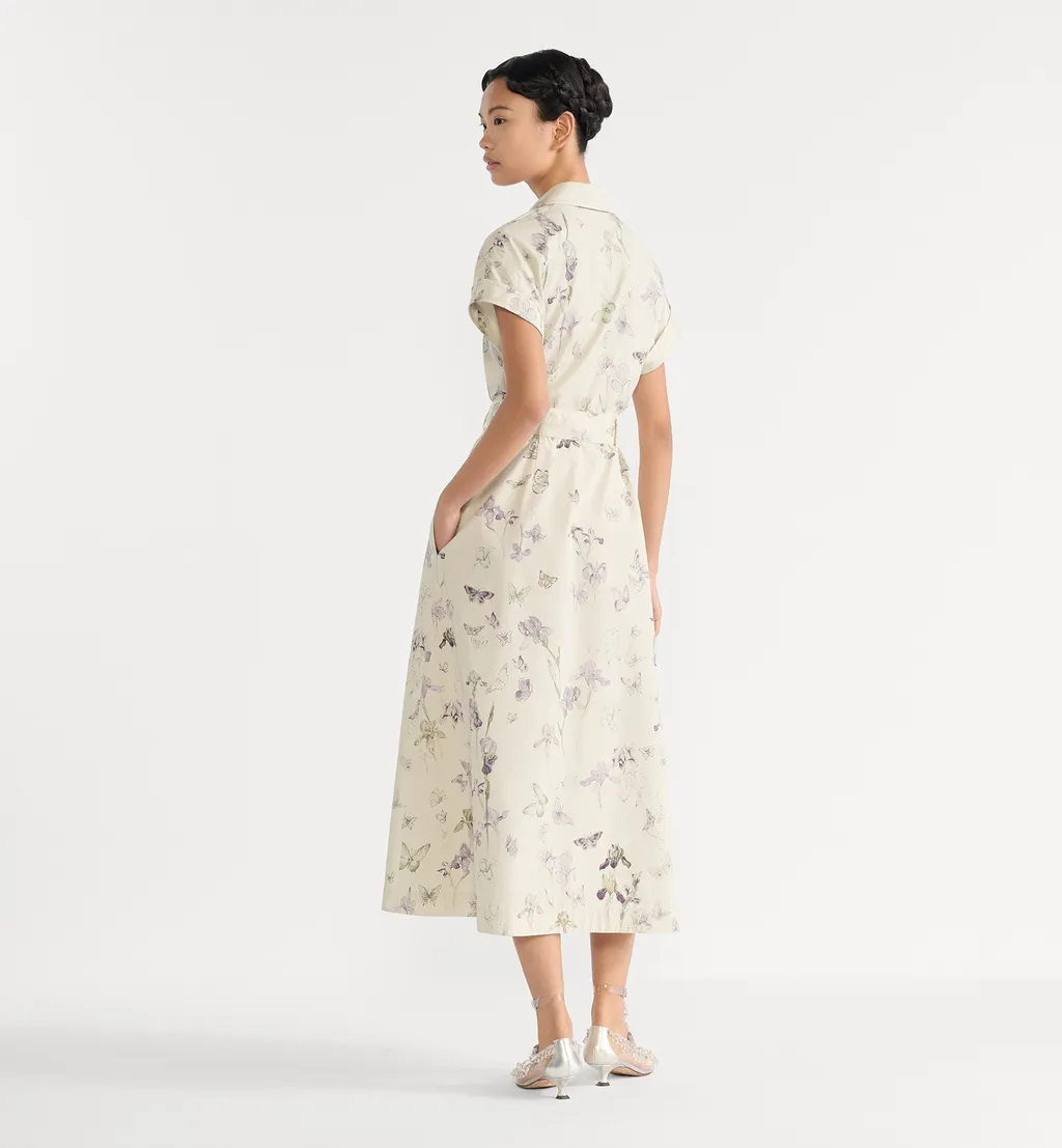 Mid-Length Belted Shirtdress