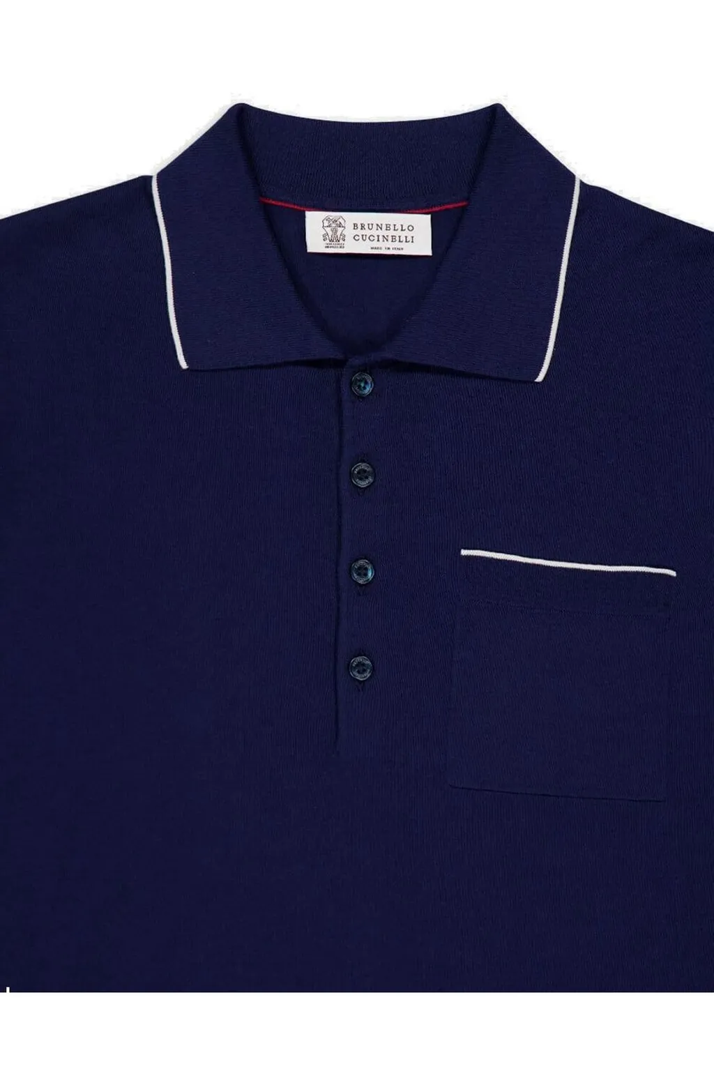 Brunello Cucinelli Short Sleeved Regular Fit Polo Shirt
