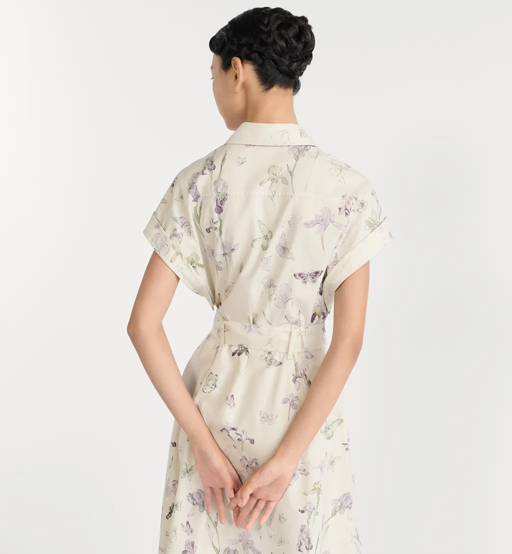 Mid-Length Belted Shirtdress