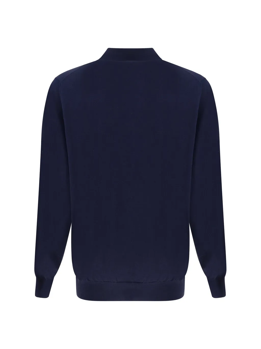 Brunello Cucinelli Long-Sleeved Knitted Polo Shirt