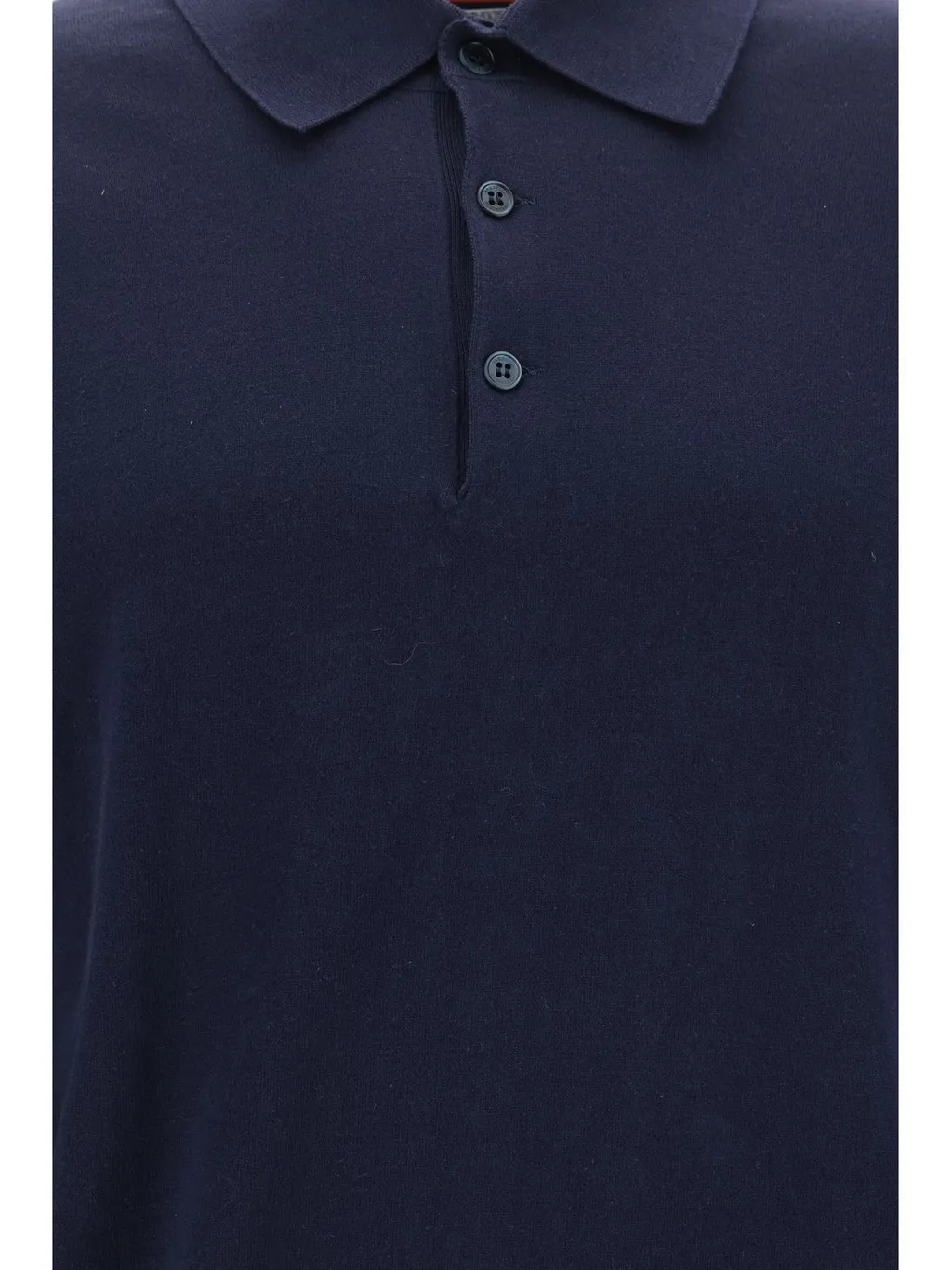Brunello Cucinelli Long-Sleeved Knitted Polo Shirt